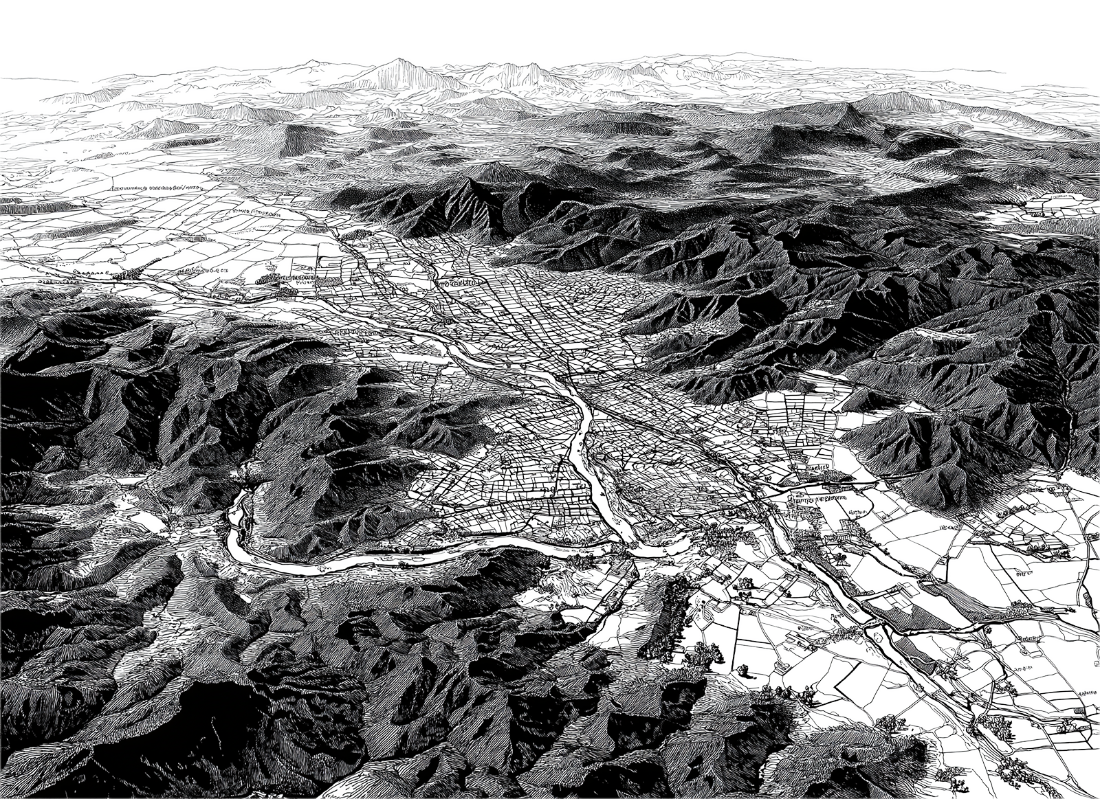 Une carte du territoire